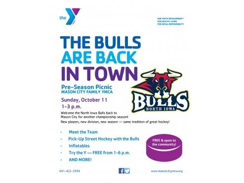 Pre-Season Party at the YMCA October 11!
