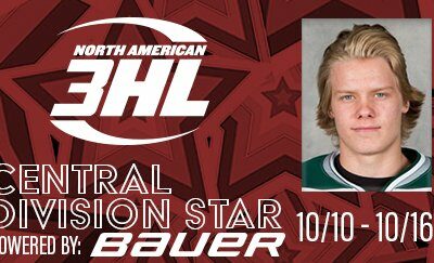 Mallonee Named Central Division Star of the Week