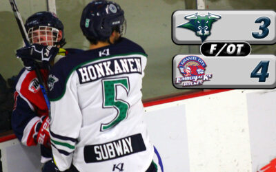 Sikich’s Second Goal Sinks Bulls in 4-3 OT Loss