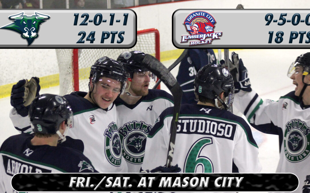 2017-18 Bulls Weekend Preview: Games 15 & 16 vs. Granite City