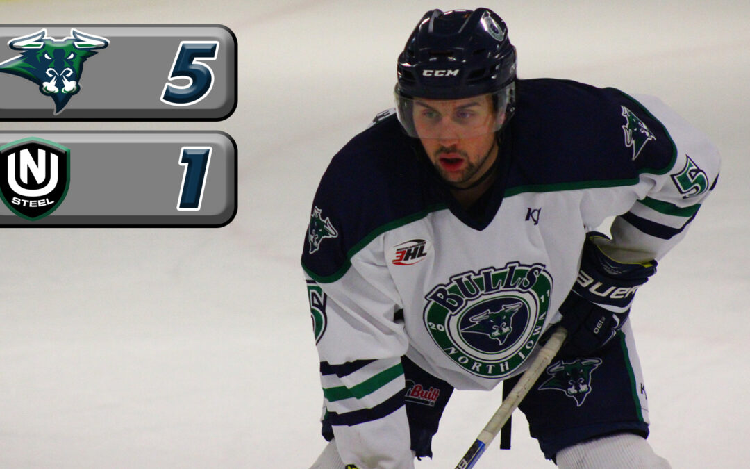 Succinctly, A Sweep: Bulls Beat New Ulm 5-1