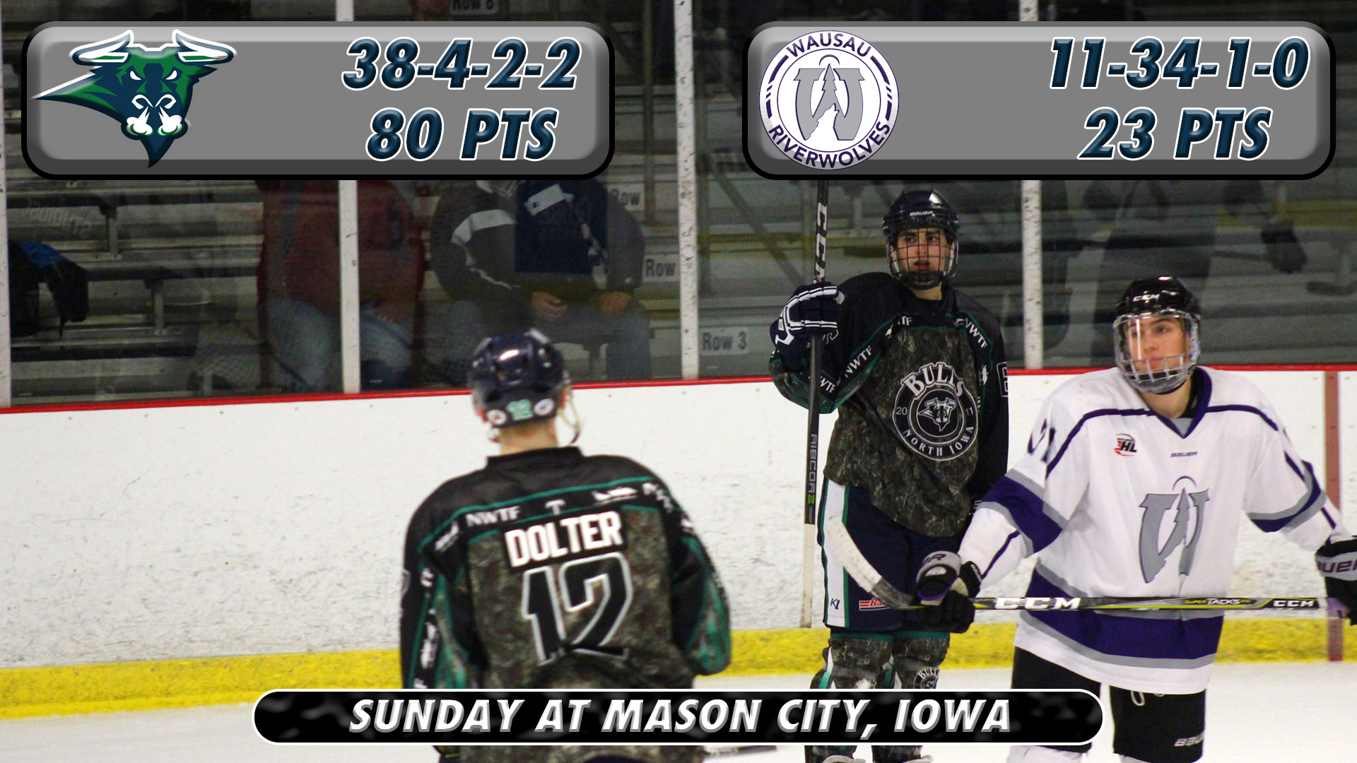 BULLS PREGAME GRAPHIC wausau 3-11-18