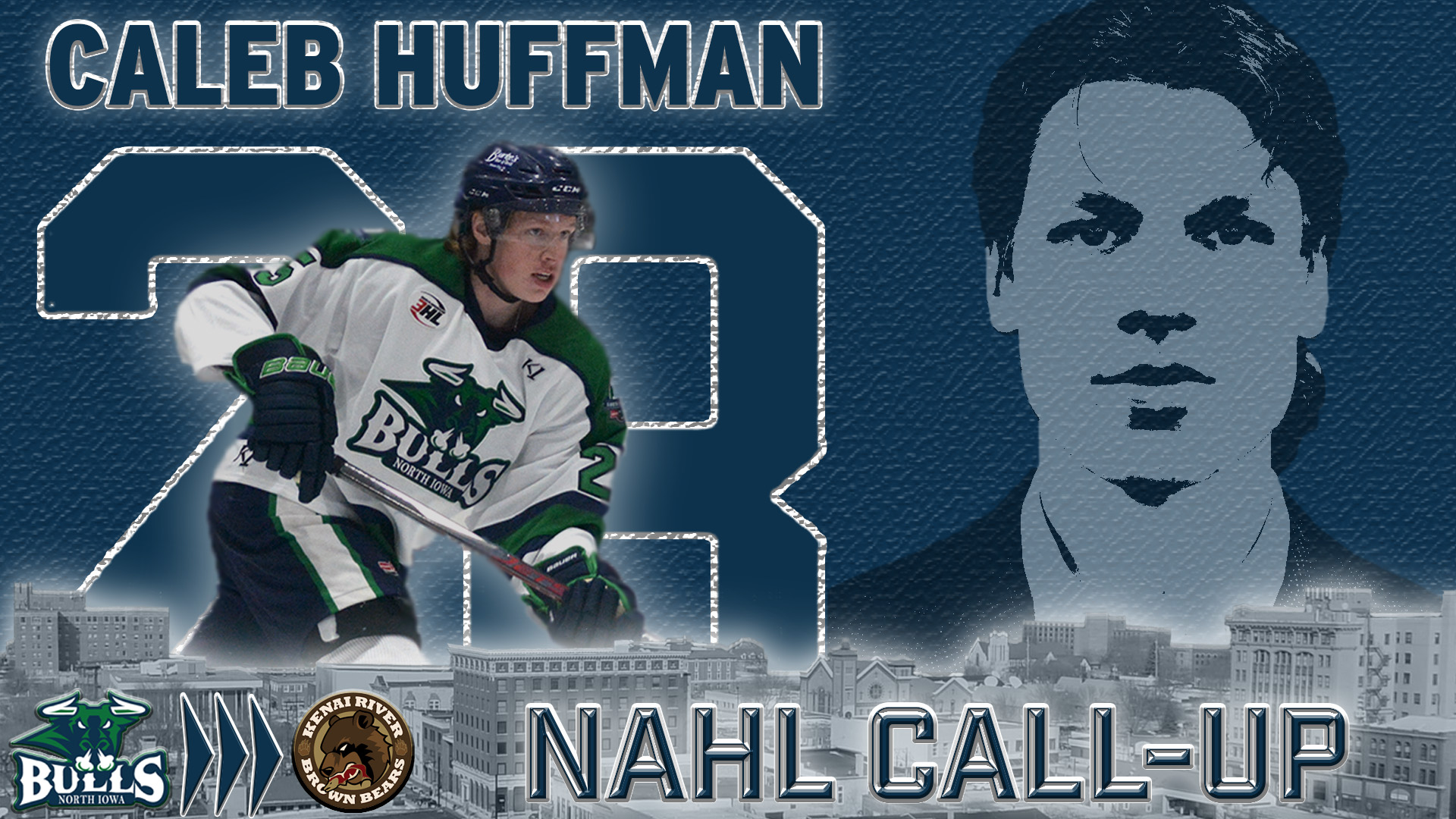 Bulls Commitment 2020-21 CALEB HUFFMAN KENAI RIVER CALL-UP