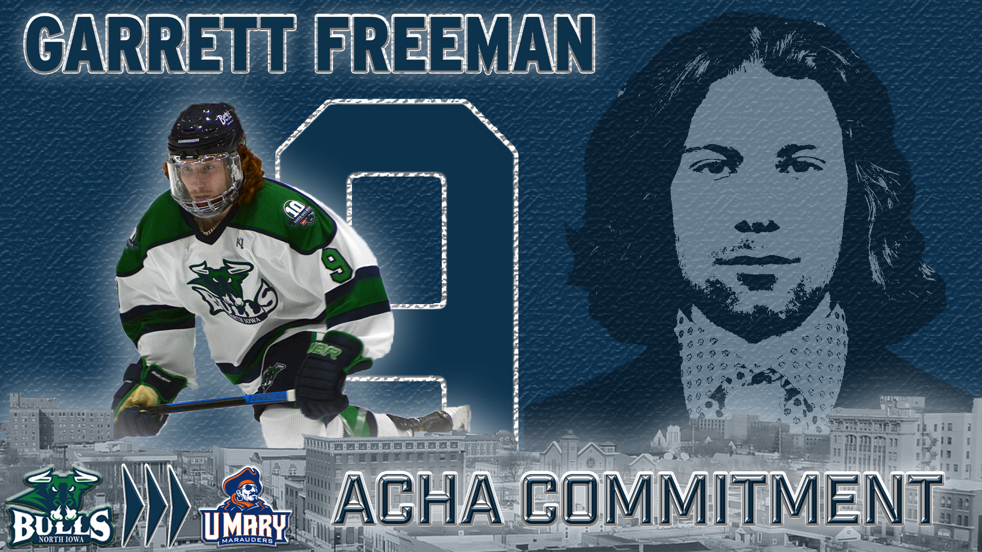 Bulls Commitment 2020-21 GARRETT FREEMAN U OF MARY