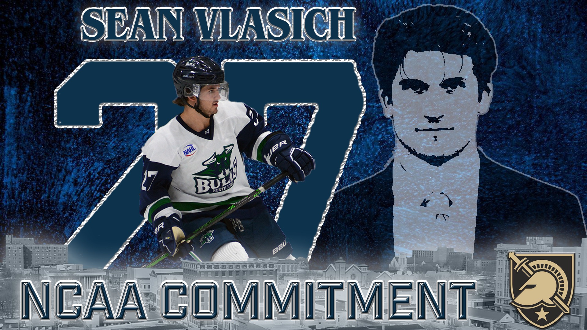Bulls Commitment 2021-22 sean vlasich army