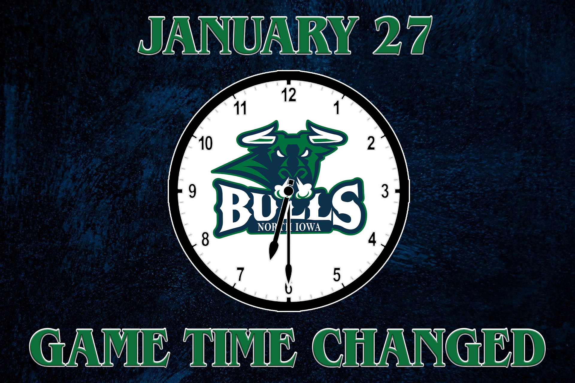 BULLS GAME TIME CHANGE 1-27-2022