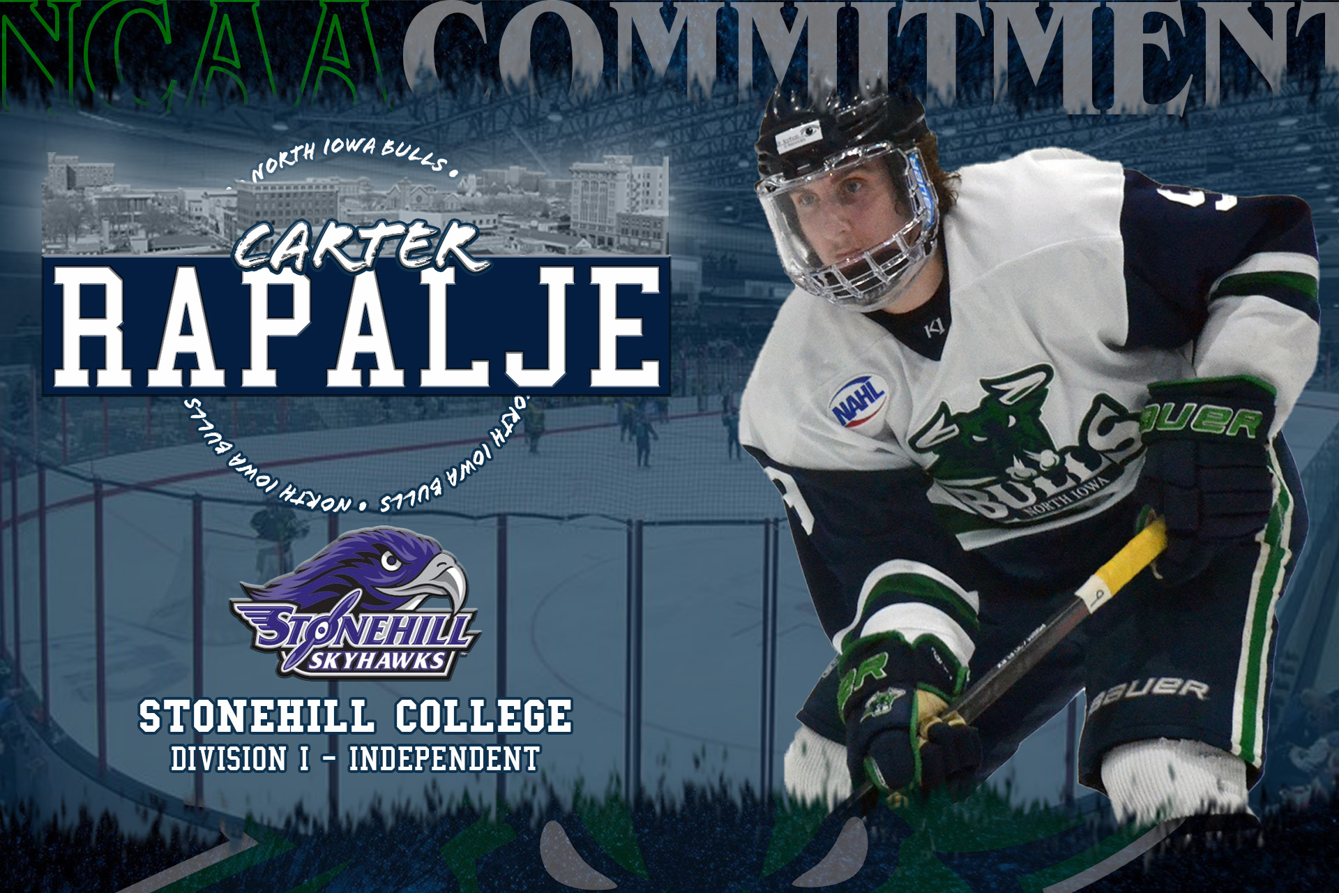 2022-23 Bulls Commitment carter rapalje stonehill