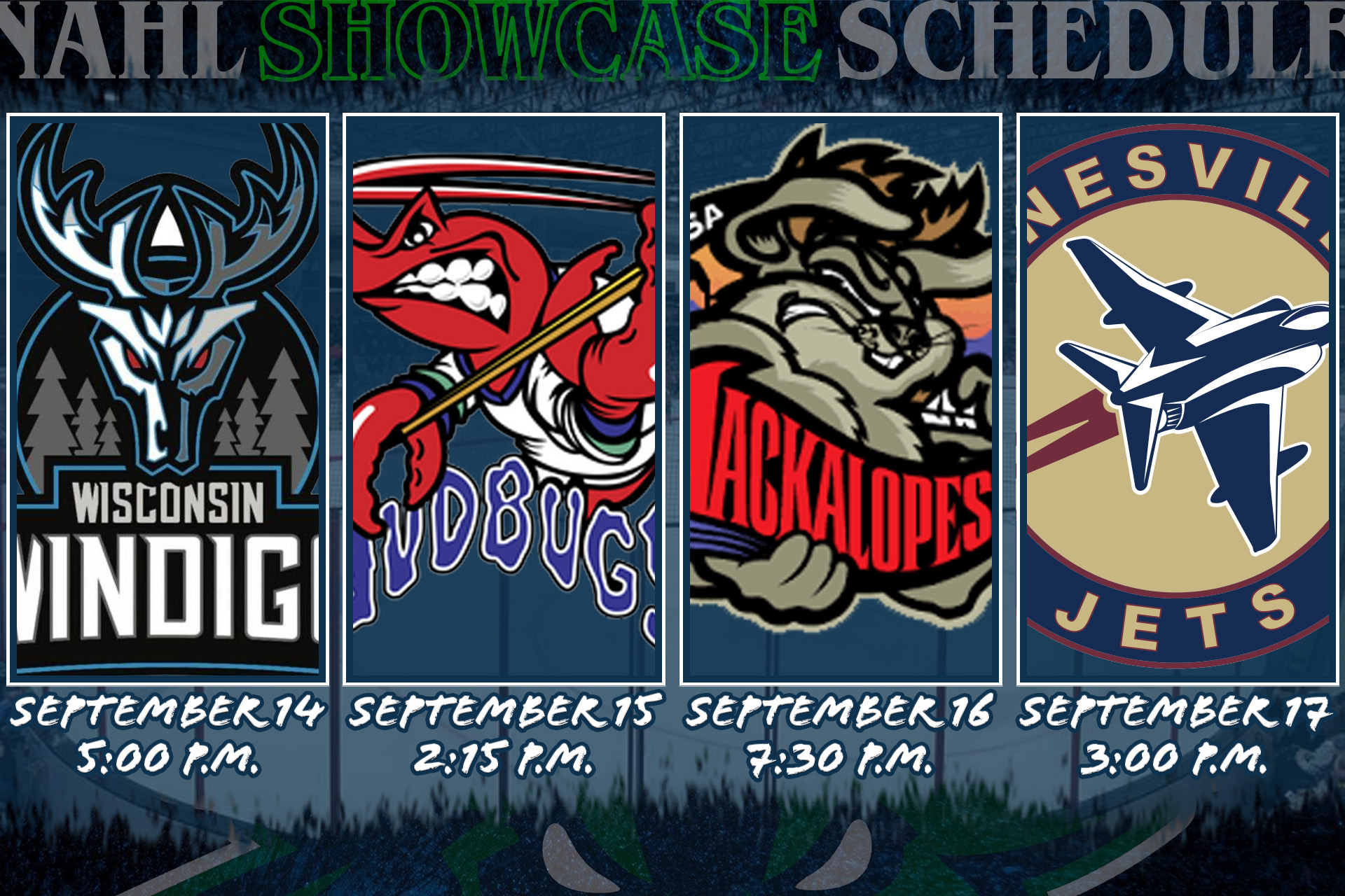 2022-23 NAHL SHOWCASE SCHEDULE