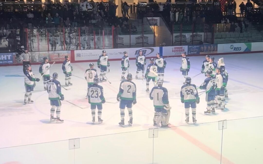 North Iowa Bulls fans “Schouten” after epic 4-3 Win