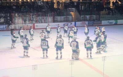 North Iowa Bulls fans “Schouten” after epic 4-3 Win